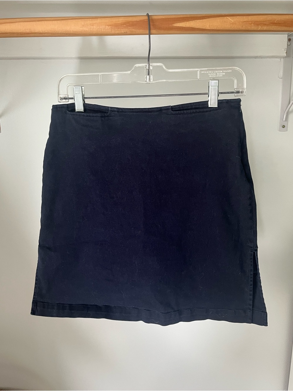 Vintage POINT ZERO By Nicole Benisti Navy Blue Skort Size 7